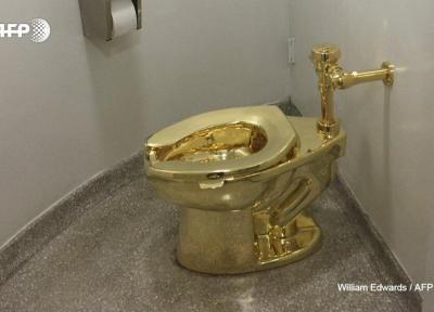 توالت طلای خالص از کاخ انگلیسی ربوده شد