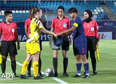 مهسا قربانی بازی استرالیا و تایلند را قضاوت کرد