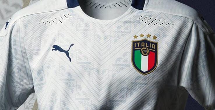 طرح لباس دوم تیم ملی ایتالیا معین شد؛ تلفیق سنت و مدرنیته