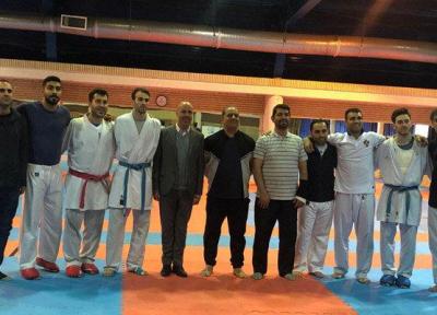 ملی پوشان کاراته ایران وارد مادرید شدند