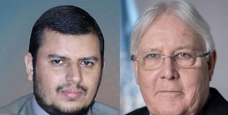 دیدار و گفت وگوی رهبر انصارالله و نماینده سازمان ملل در ملاقات و گفت وگوی رهبر انصارالله و نماینده سازمان ملل در امور یمن