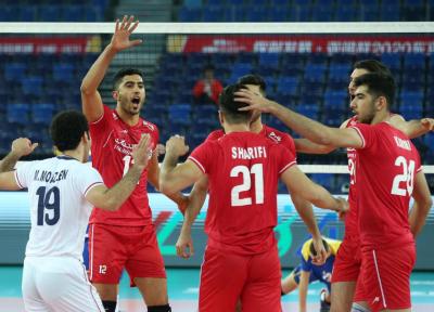 والیبال انتخابی المپیک، سروقامتان ایران با شکست قزاقستان به استقبال میزبان رفتند