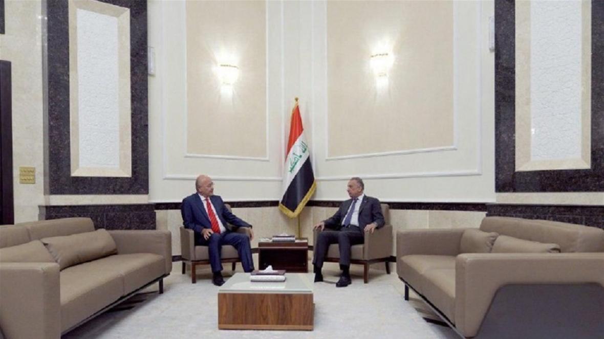 گفتگوی رئیس جمهور و نخست وزیر عراق درباره برگزاری انتخابات گفتگوی رئیس جمهور و نخست وزیر عراق درباره برگزاری انتخابات زودهنگام