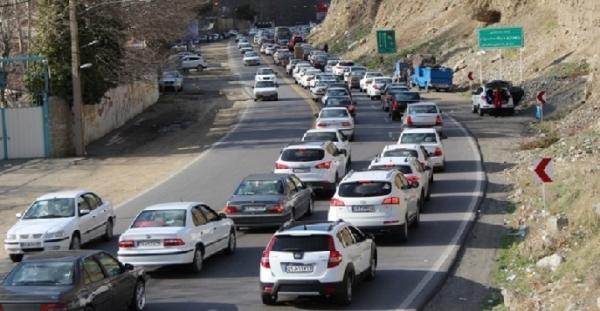 محدودیت های ترافیکی در جاده چالوس و هراز در آخر هفته