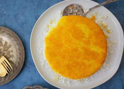 طرز تهیه چلو کره ایرانی با ته دیگ طلایی